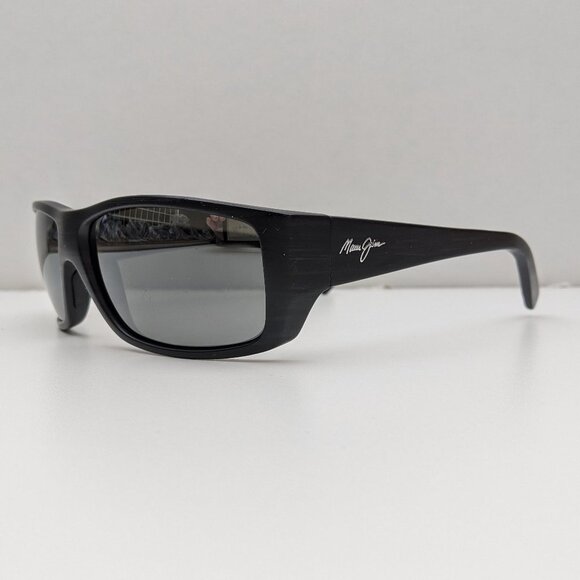 🕶️Made in Italy! Maui Jim MJ123-02W Wassup Sunglasses 60.5/17 120 /ALK144🕶️ - Picture 6 of 9